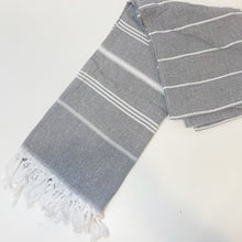Load image into Gallery viewer, Turkish Dark Grey Towel | Gia Roma Dark Grey Towel |Cara Concept Store