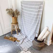 Load image into Gallery viewer, Turkish Dark Grey Towel | Gia Roma Dark Grey Towel |Cara Concept Store