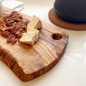 Olive Wood Natural Live Edge Cutting Boards