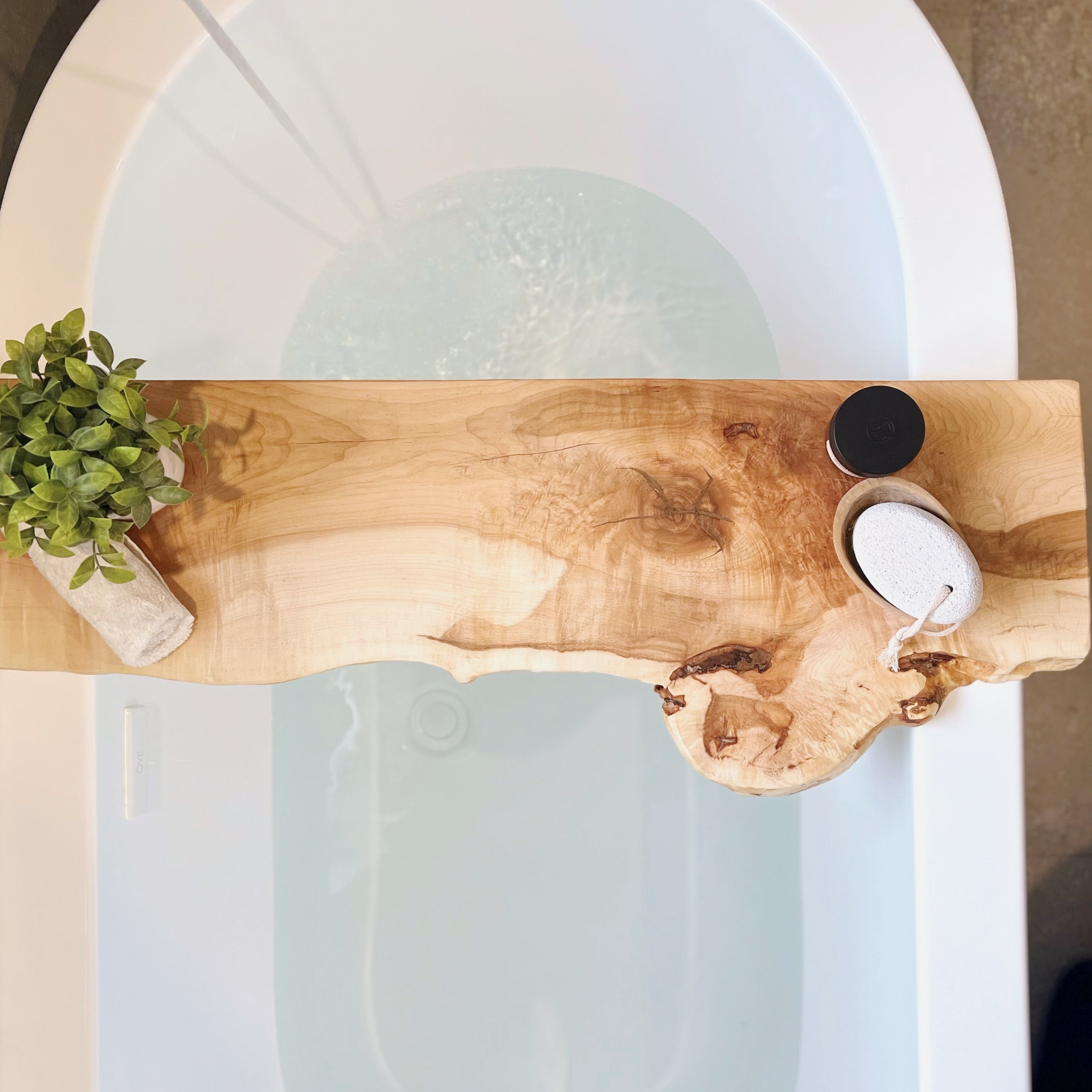 Miya Wood Bathtub Tray | Wood Bathtub Tray | Cara Concept Store