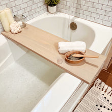 Load image into Gallery viewer, Solare Weathered Grey Bathtub Tray