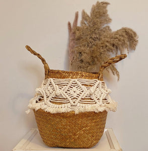 Dali White Basket | White Dail Basket | Cara Concept Store